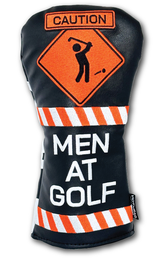 Men at Golf Headcover